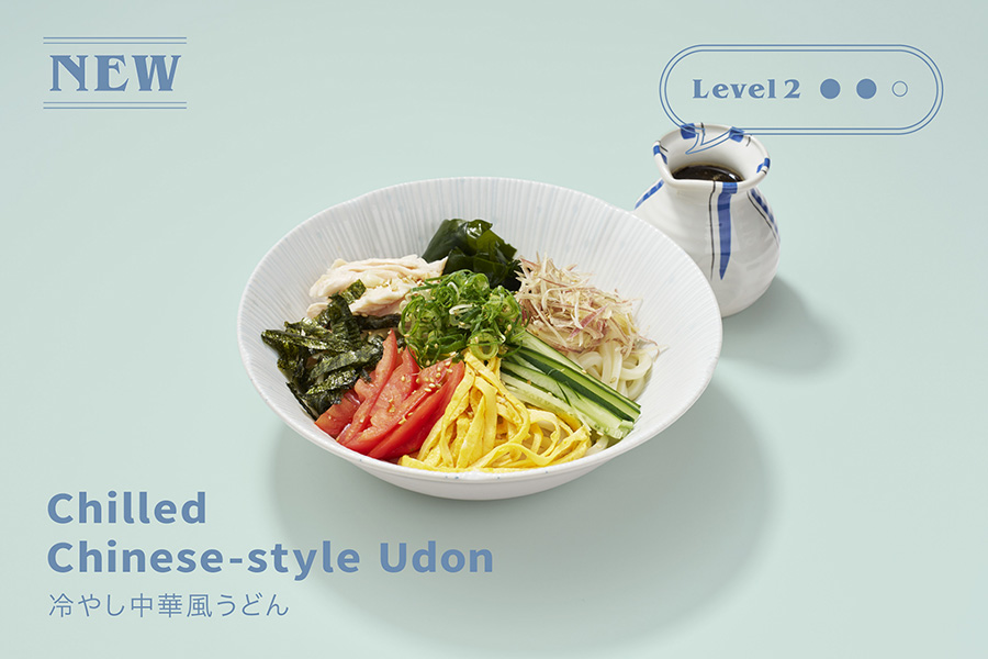冷やし中華風うどん