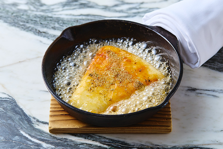 SAGANAKI CHEESE HONEY OREGANO