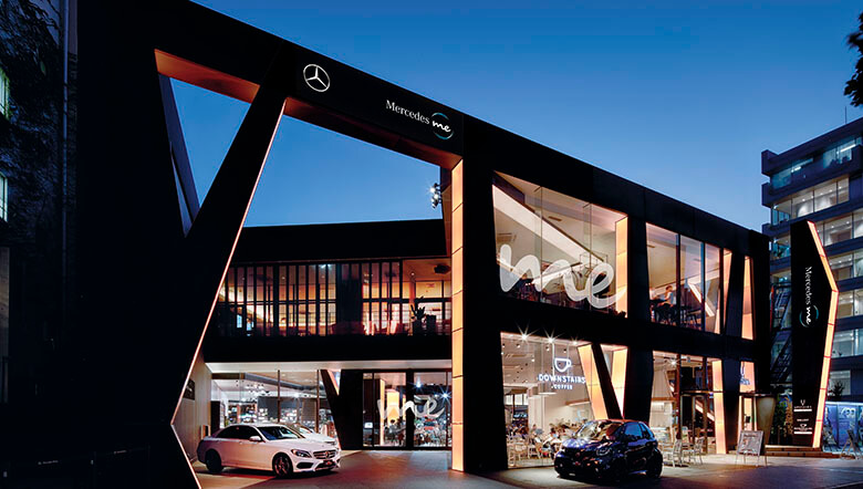 Mercedes me Tokyo UPSTAIRS